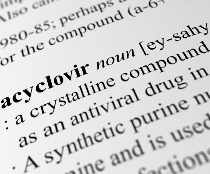 Foto de bula do Aciclovir