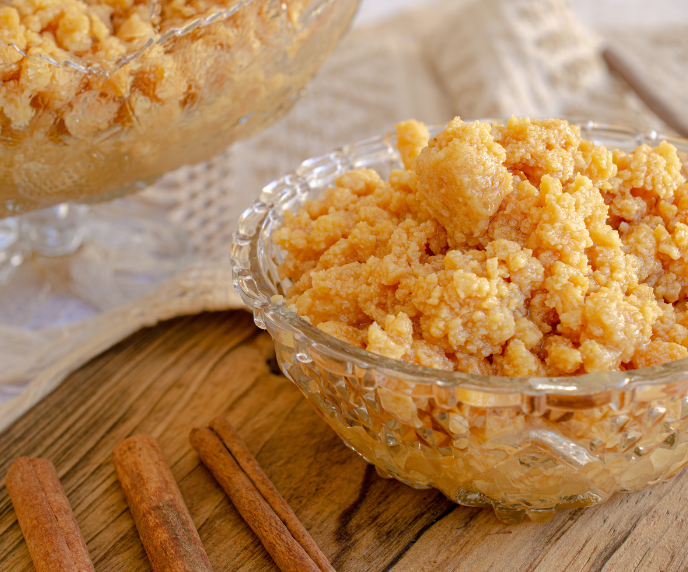 Foto do doce ambrosia