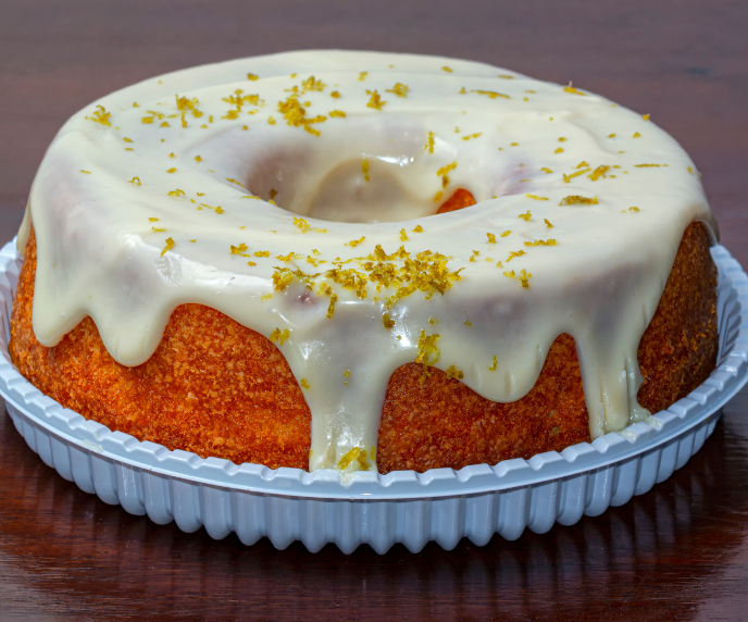 Foto de bolo de limão