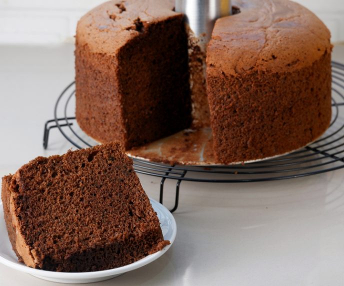 Foto de bolo de caf&eacute; com chocolate