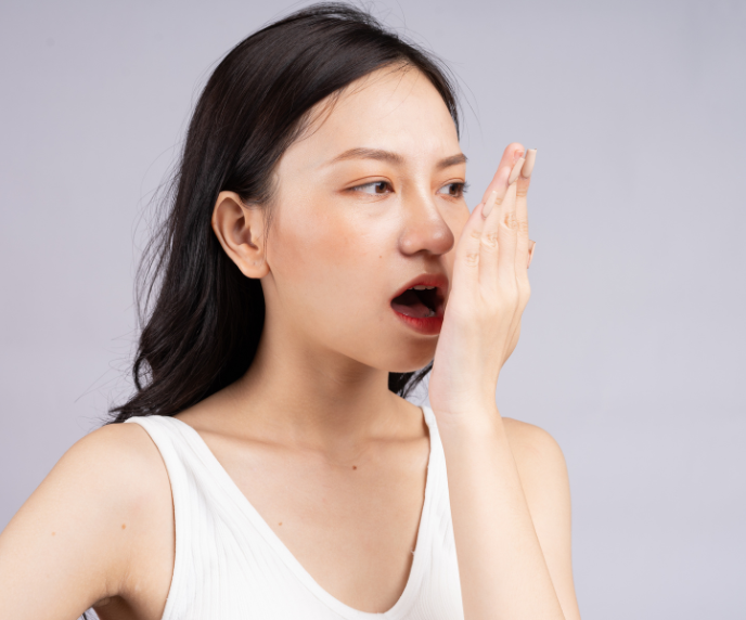 Foto de mulher testando seu h&aacute;lito