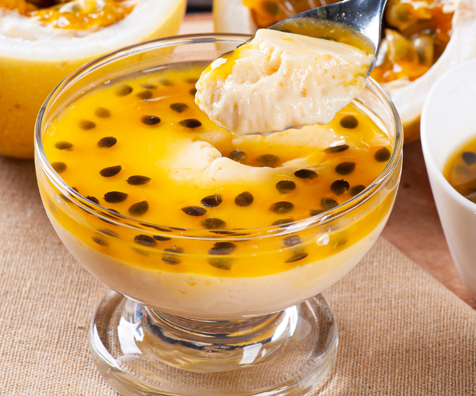 Foto de mousse de maracuj&aacute;