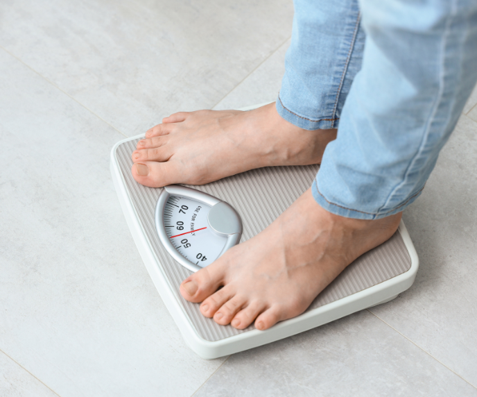 Foto de balan&ccedil;a de peso corporal