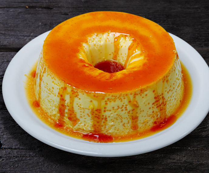 Foto de pudim de leite condensado