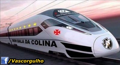 Vai pra cima é o Trem Bala da Colina