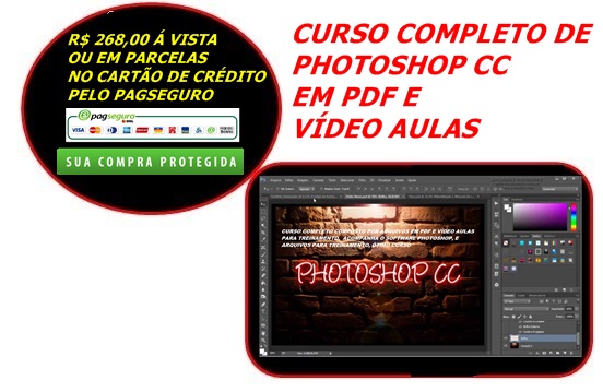 CURSO DE PHOTOSHOP CC