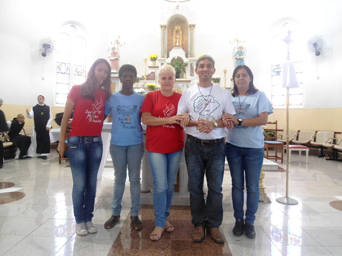 Missionarisos com Pe. Geraldo