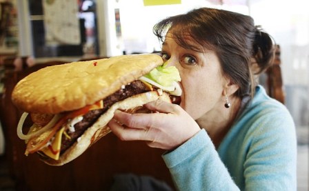 caminhada contra vontade de comer demais