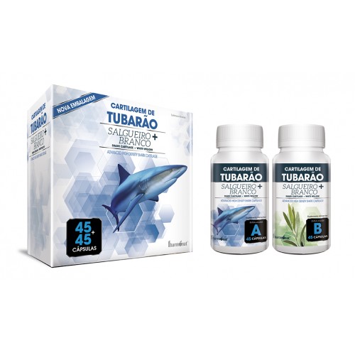Cartilagem de tubarão e salgueiro branco