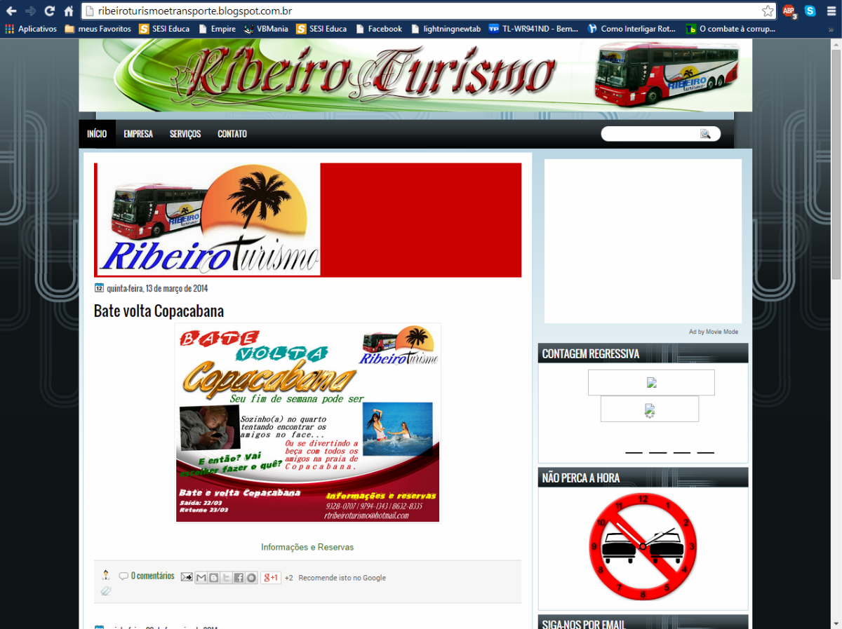 Blogue Ribeiro Turismo