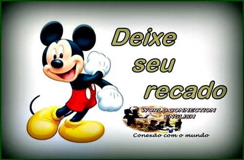 Deixe seu recado