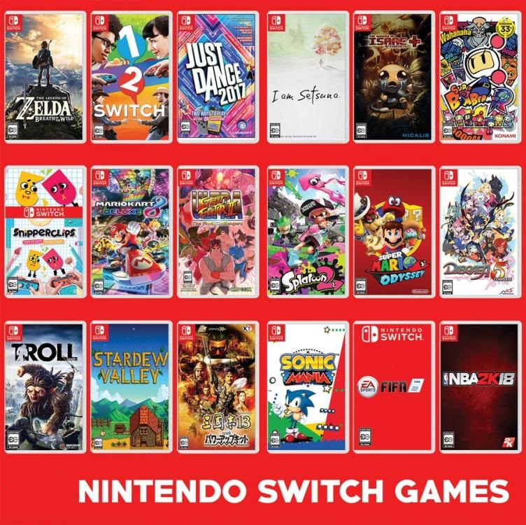 Nintendo Switch Games ROMS XCI