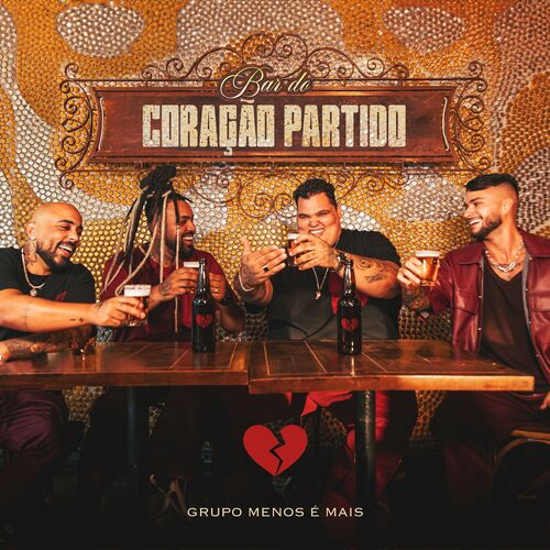 Capa do álbum Coração Partido (ao vivo) - Grupo Menos Mais